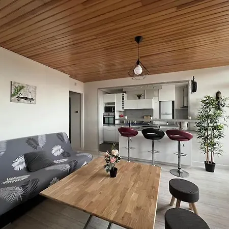Apartmán Gemini, 6p - Wifi/subway/view - Close Airbus *