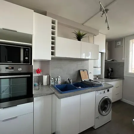 Apartmán Gemini, 6p - Wifi/subway/view - Close Airbus Toulouse